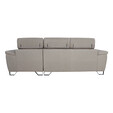 L Shape Easy Clean Fabric Sofa - 8683